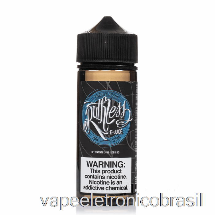 Vape Eletronico Energy Drink - Vapor Implacável - 120ml 6mg